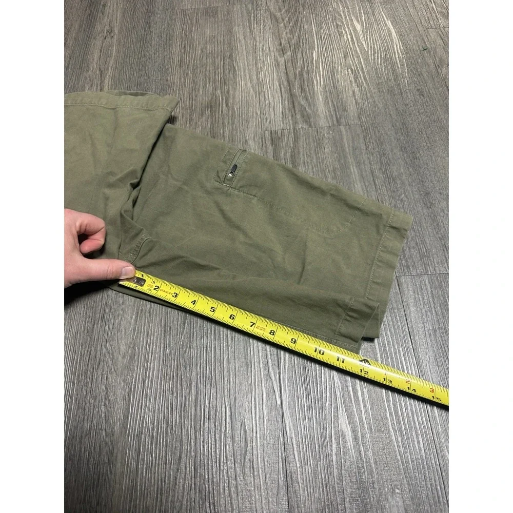 North Face Shorts Jorts Mens 32 Green Utility Cargo Hiking Outdoor Workwear Hike